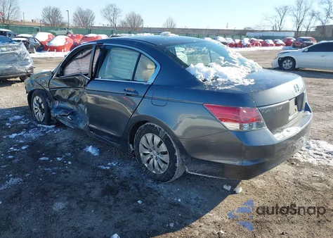 2009 Honda Accord 2.4 Lx from USA, damaged, VIN 1HGCP26389A157046